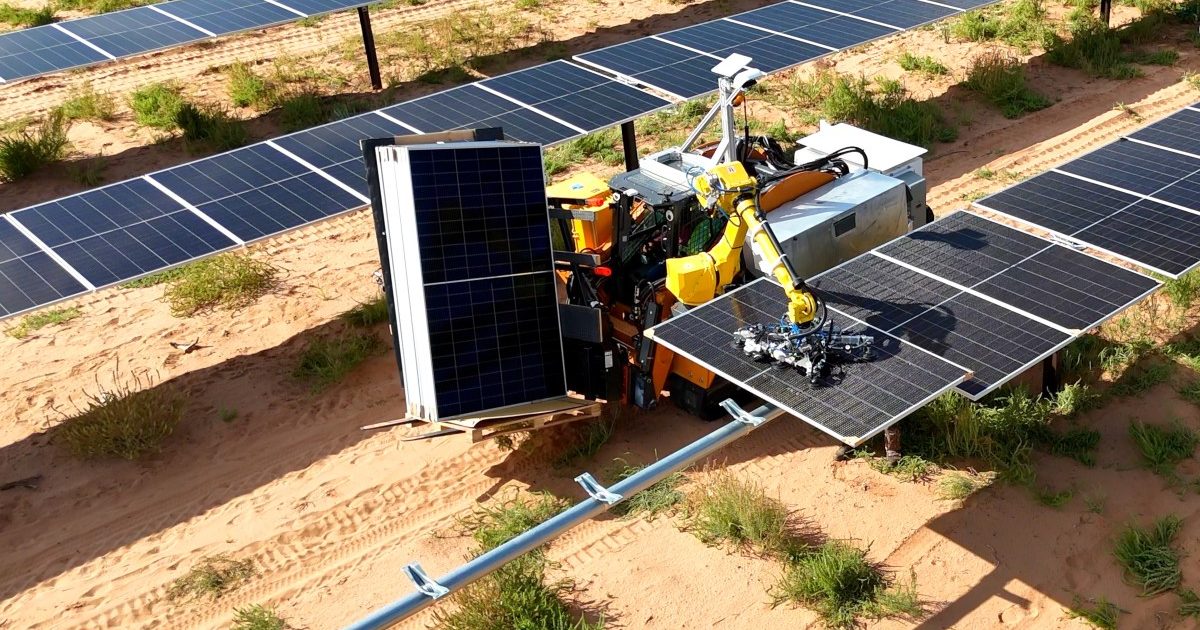 DROPIDEA | دروب ايديا - Gritt: $32 Million in Robots to Accelerate Solar Farm Construction