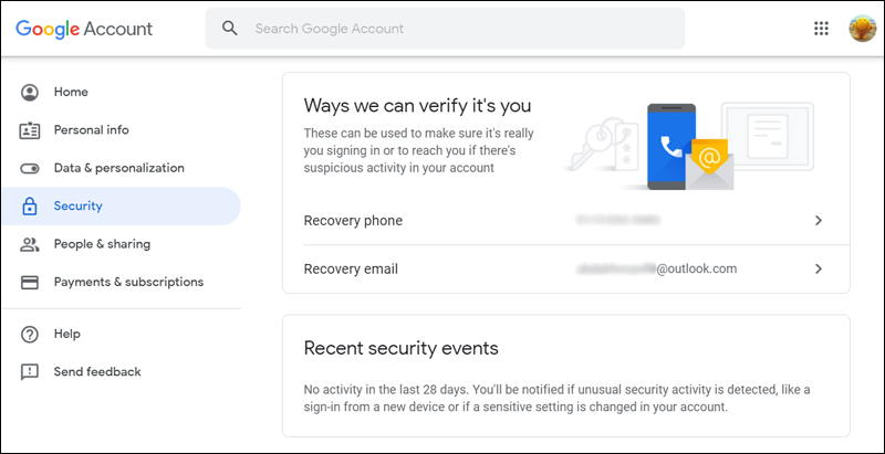 DROPIDEA | دروب ايديا - The 4 most important settings to ensure your Google account is secure against hacking and spying