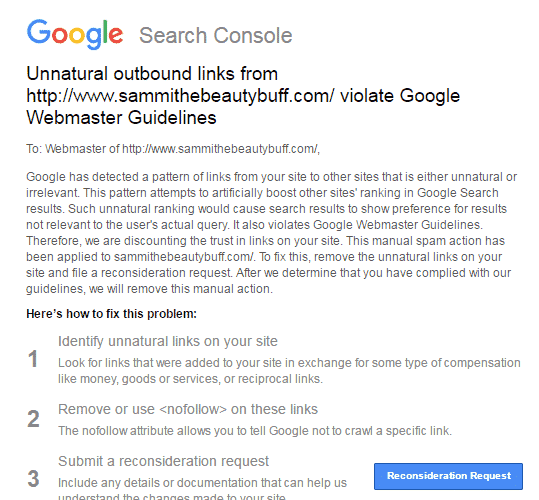 DROPIDEA | دروب ايديا - Google sends penalty alerts to a large number of webmasters