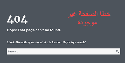 DROPIDEA | دروب ايديا - Solution to the problem: Page not found - 404 Error
