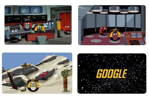DROPIDEA | دروب ايديا - Google Doodles: Google celebrates the 48th anniversary of “Star Trek” in its own way