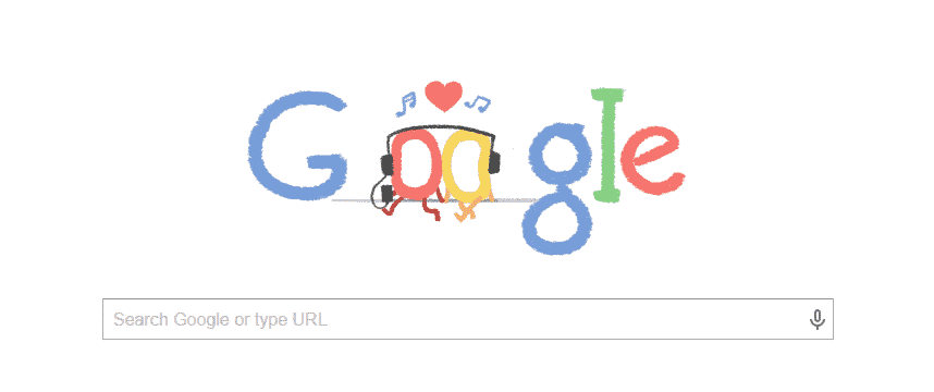 DROPIDEA | دروب ايديا - [Google Scribbles] The day of love, commonly known as Valentine's Day