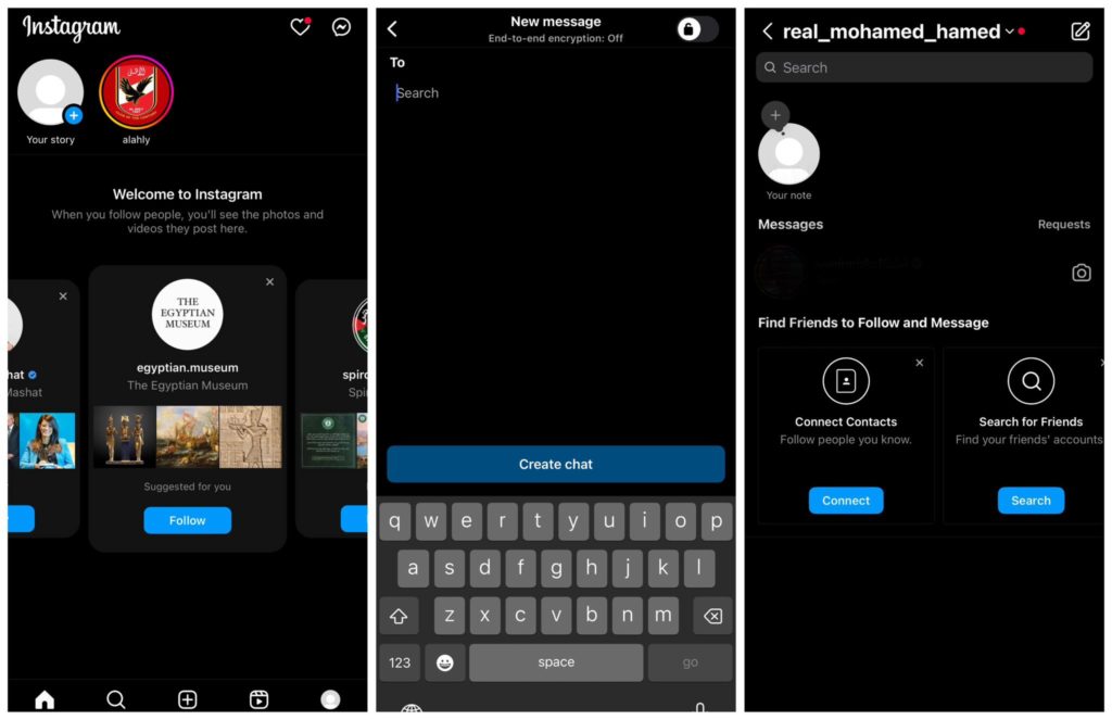 DROPIDEA | دروب ايديا - How to use chat with artificial intelligence on Instagram