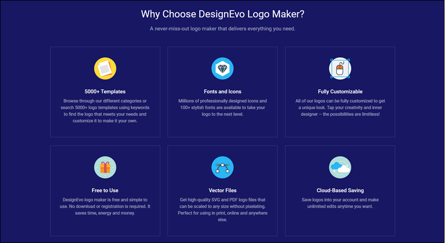 DROPIDEA | دروب ايديا - DesignEvo tool review - the best way to design a free professional logo for your project