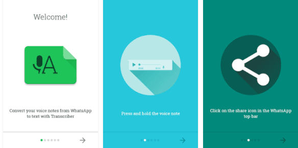 DROPIDEA | دروب ايديا - Explanation of converting an audio recording to text in WhatsApp - Voices to text