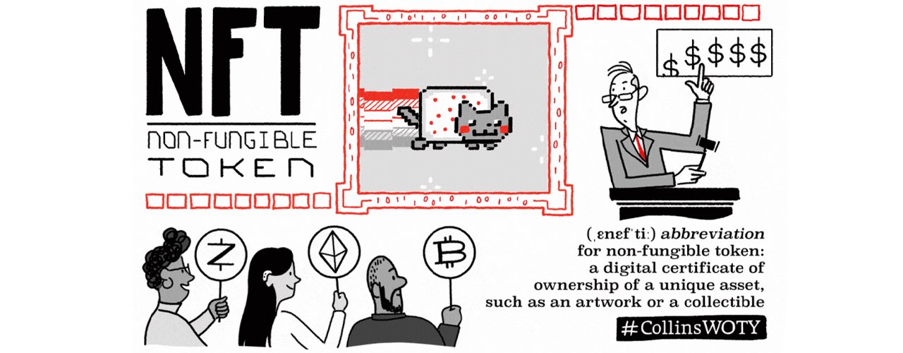 DROPIDEA | دروب ايديا - The word NFT has been chosen as the “Word of the Year” in the Collins English Dictionary for 2021