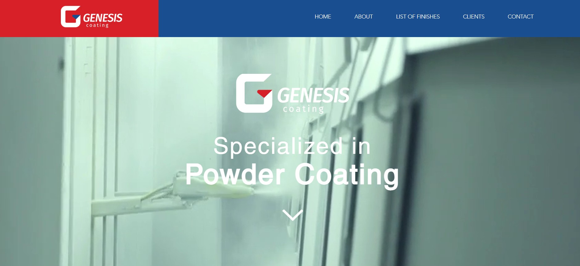 Genesis Paint website