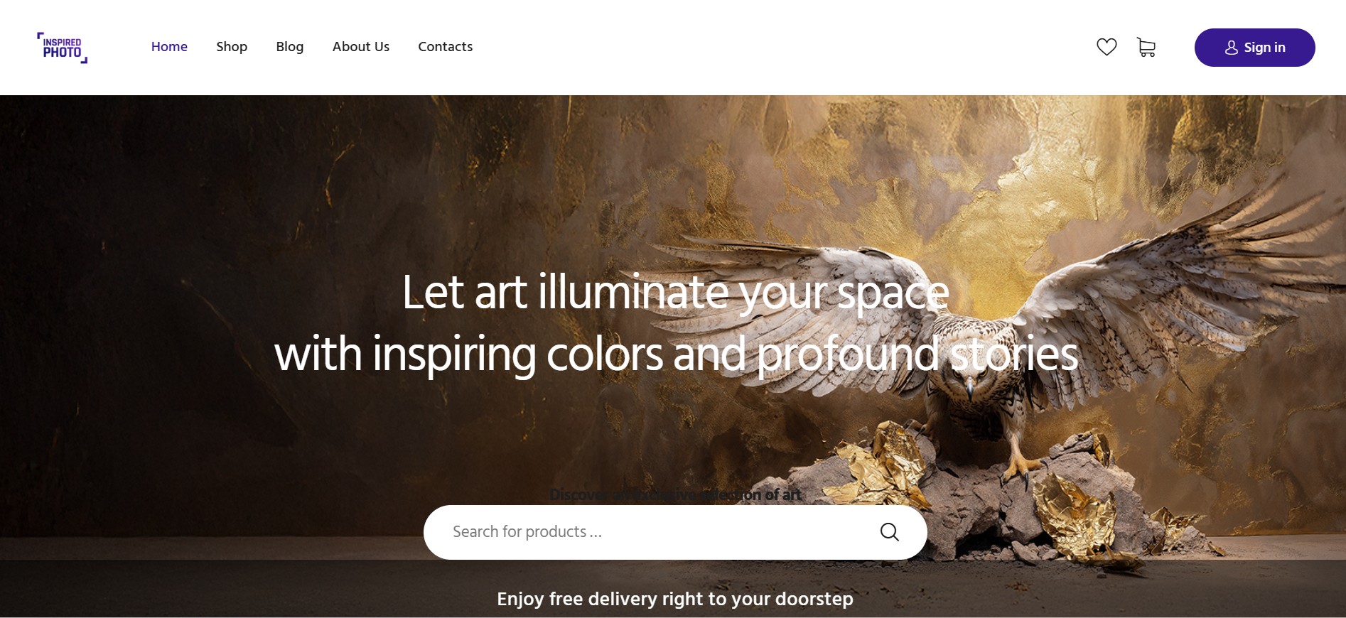 Inperphoto is a website for selling photos