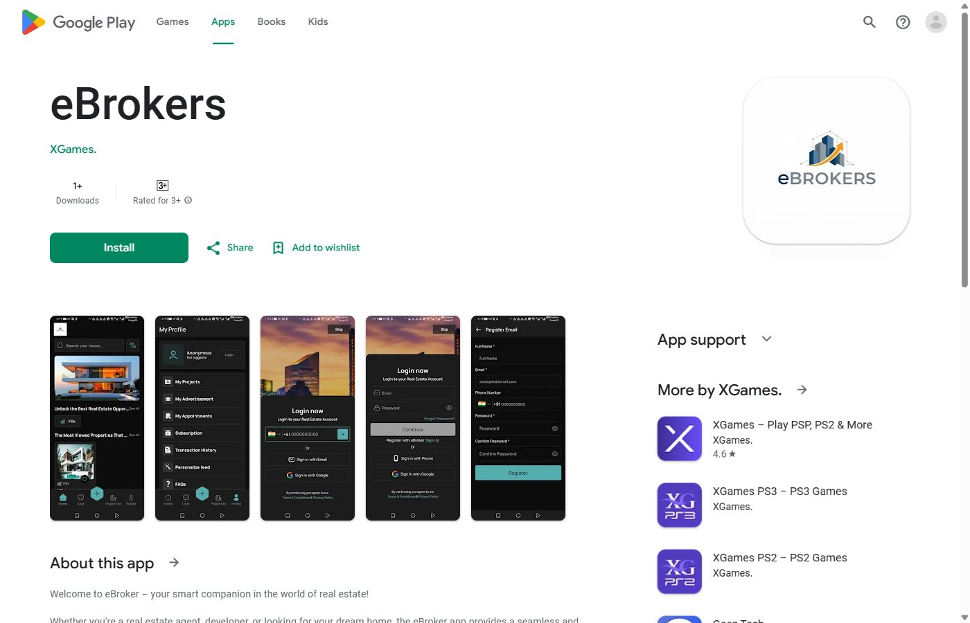 eBrokers App