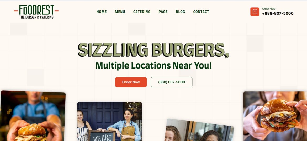 قوالب المطاعم والمقاهي