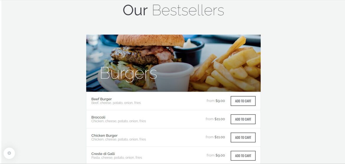 قوالب المطاعم والمقاهي