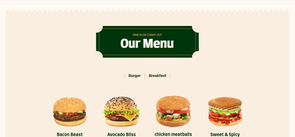 قوالب المطاعم والمقاهي