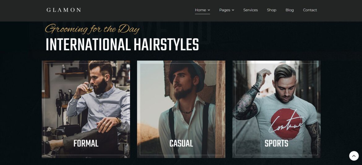 قوالب الصالونات ومراكز التجميل