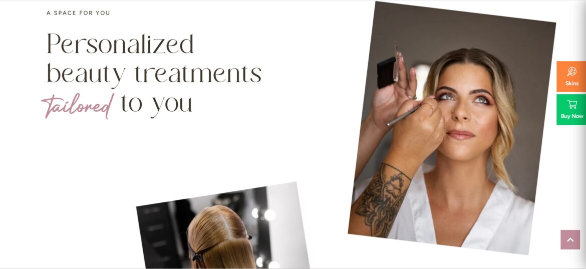 قوالب الصالونات ومراكز التجميل