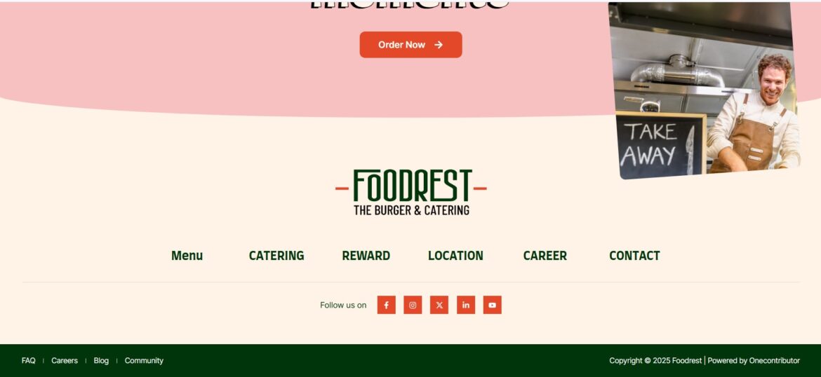 قوالب المطاعم والمقاهي