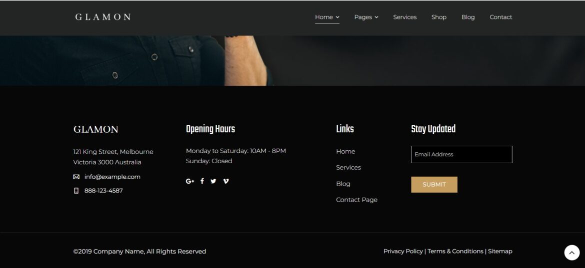 قوالب الصالونات ومراكز التجميل